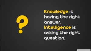 Knowledge ? Intelligence Quotes