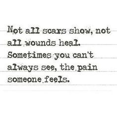How stubborn are those scars when they don't fade away? More