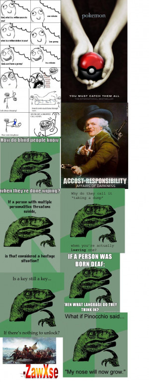 Funny Philosoraptor Meme