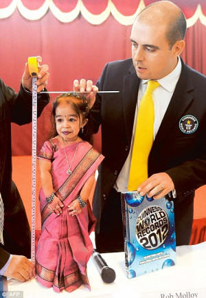 Jyoti Amge Shortest Woman