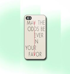 Hunger Games Quote May The Odds Be Ever In Your Favor, iPhone 4/4S ...
