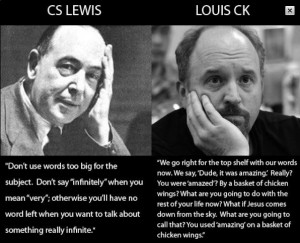Great pairing of CS and CK quotes. :-)