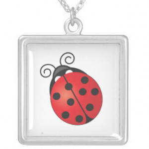 Lucky Ladybug Custom Necklace