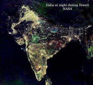 the annual Hindu Festival of Lights, is currently lighting up the sky ...