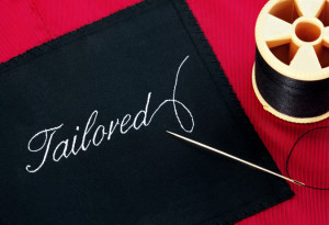 ... of custom tailoring and clothing alterations , I could not agree more