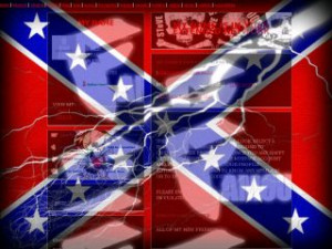 Confederate Flag Wallpaper - Techno Famous MySpace Layout Preview