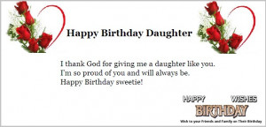 Happy birthday quotes for daughter from Mom