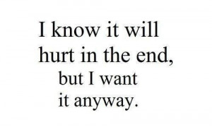 Every beautiful love story has a end