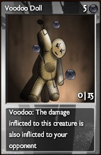 card was inspired by Assassim's creature idea, Puppet | Voodoo Doll ...