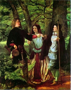 The Mock Marriage of Orlando and Rosalind.