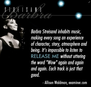 Receive Great Barbra CD and Help Ally Waldman Fight Cancer