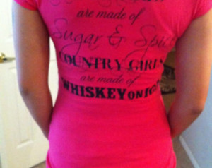 Good Girls and Country Girls Vneck Women's Shirt ...