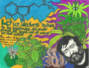 Terence McKenna by RevolutionaryPeace
