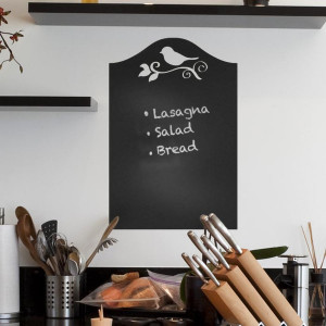What a great chalkboard wall decal for a kitchen! Easy kitchen wall ...