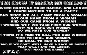 2PAC Lyrics. There are really no words to describe how I feel about ...
