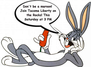 Bugs Bunny says, Don't be a maroon.