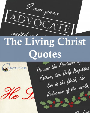 Merry Christmas! Quotes for the Living Christ