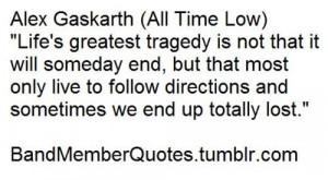 Alex Gaskarth (All Time Low)