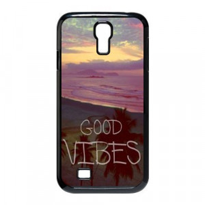 Funny Good Vibes Hipster Quote HARD for for samsung case case Galaxy ...