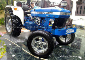 Modified Tractor with Alloy Wheel Funny but Amazing Punjab India