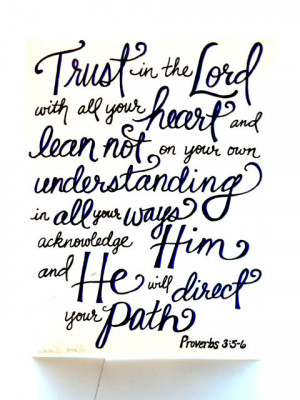 bible quotes about faith and trust