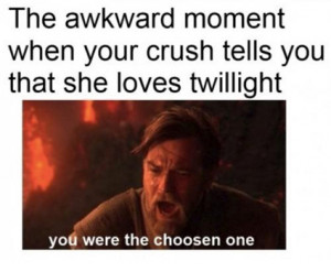 You Were the Chosen One!