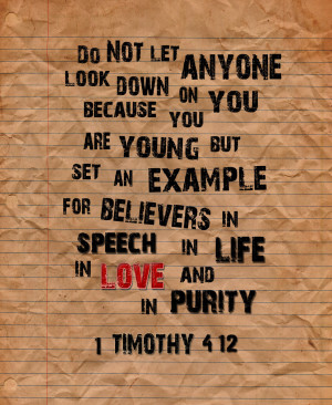 timothy 4:12 by caligirl128