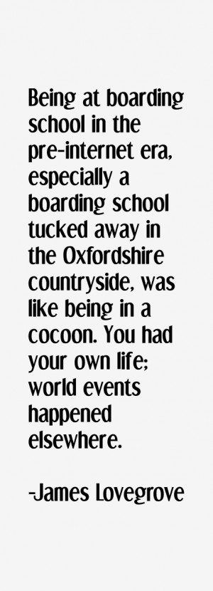 View All James Lovegrove Quotes