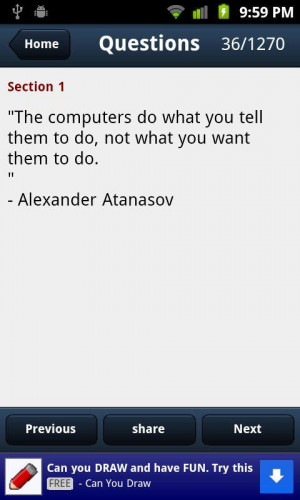 Software Development Quotes - screenshot