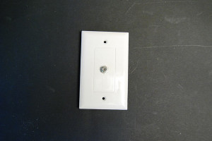 Ghz TV F81 Decora Wall Plate White – CATV – Cable TV ...