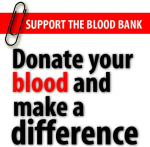 Donating blood isn’t only about saving lives and giving back to ...
