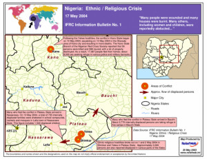 Nigeria Ethnic Groups Map