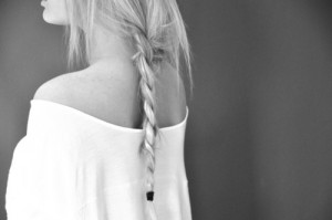 black and white, blonde, girl, hair, photography, separate with comma ...