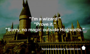 class harry potter hogwarts magic quote