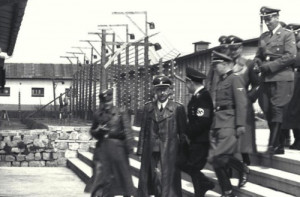 Heinrich Himmler visiting the Mauthausen Concentration Camp in Austria ...