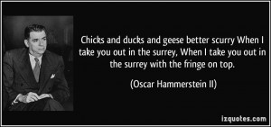 More Oscar Hammerstein II Quotes