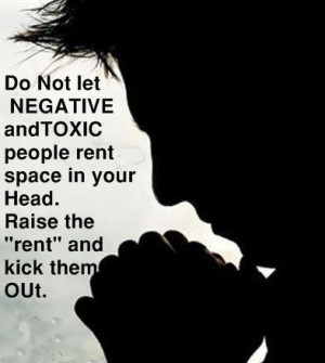 Quote on negative and toxic people