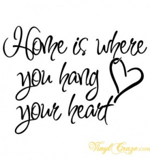 Home > Entry Ways > Home is where you hang your heart