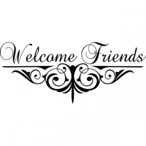 ... Friends with Scrollwork Vinyl Art Quote Today: $27.49 Add to Cart