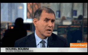 nouriel roubini otherwise known as dr doom talks about the outlook for ...