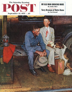 Arts Everyday Living: Norman Rockwell—The Long Goodbye