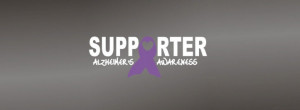 Alzheimers Disease Awareness facebook profile cover