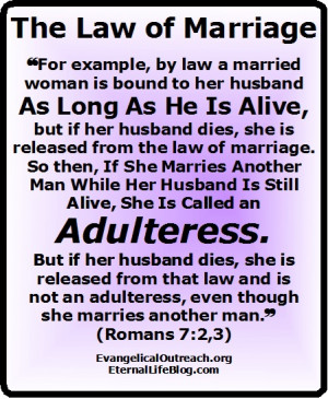 tell you that anyone who divorces his wife, except for marital ...
