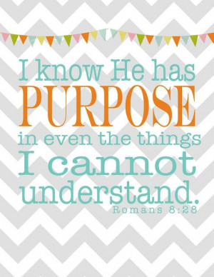 God Has a Purpose | Godly Quotes