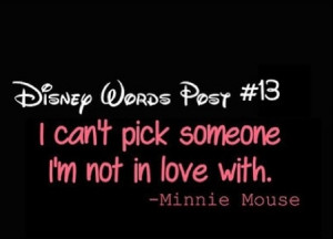 minnie mouse love quotes