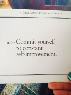 Life's Little Instruction Book