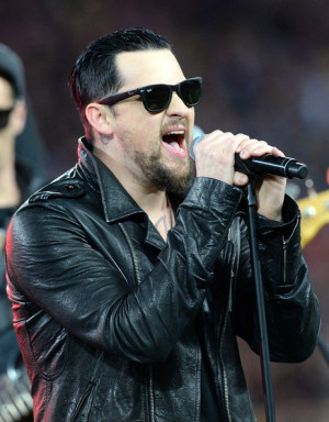 Joel Madden Joel Madden of the band The Madden Brothers performs live