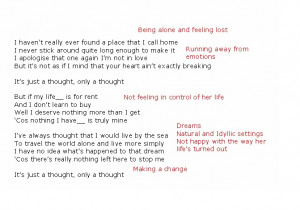 ... Amy King: Advanced Production: Analysis: Dido 'Life For Rent' lyrics