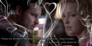 Grey's Anatomy Izzie quote - S5E04