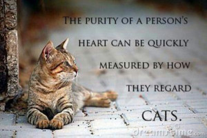 Purity of a person's heart
